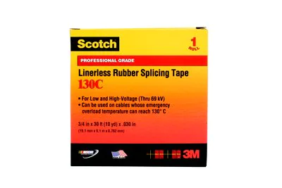 scotch linerless rubber splicing tape 130C